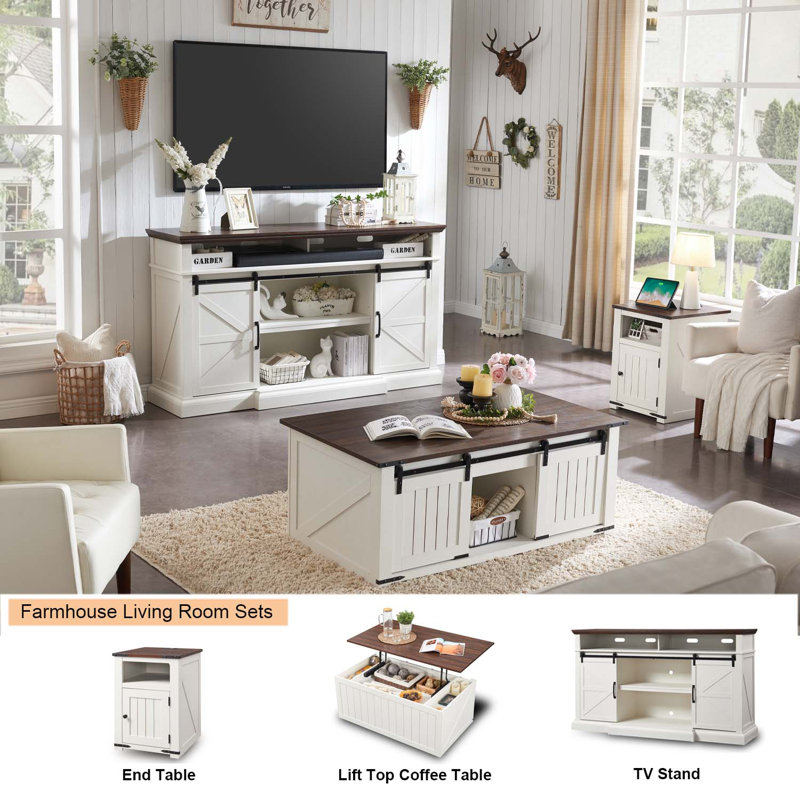 Gracie Oaks Vrooman 70'' Media Console & Reviews Wayfair